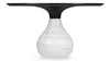 Aqua - Aqua - Aqua Dining Table, Carrara Marble, 135cm - Image 2