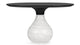 Aqua - Aqua - Aqua Dining Table, Carrara Marble, 53in - Image 1