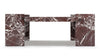 Aspen - Aspen - Aspen Coffee Table, Rosso Levanto Marble - Image 2