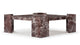 Aspen - Aspen - Aspen Coffee Table, Rosso Levanto Marble - Image 3