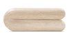 Chubby - Chubby - Chubby Coffee Table, Travertine - Image 3