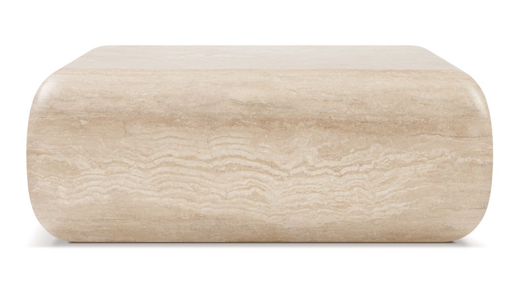 ChubbyChubby - Chubby Coffee Table, Travertine