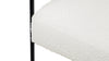 Mei - Mei - Mei Counter Stool, Warm White Boucle, Seat Height 26.5in - Image 5