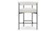 Mei - Mei - Mei Counter Stool, Warm White Boucle, Seat Height 26.5in - Image 1