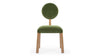 Fossie - Fossie - Fossie Side Chair, Moss Green Velvet - Image 1