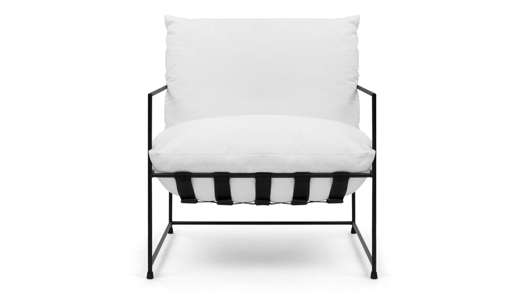 HudsonHudson - Hudson Lounge Chair, Snow White Linen