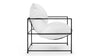Hudson - Hudson - Hudson Lounge Chair, Snow White Linen - Image 3