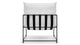 Hudson - Hudson - Hudson Lounge Chair, Snow White Linen - Image 4