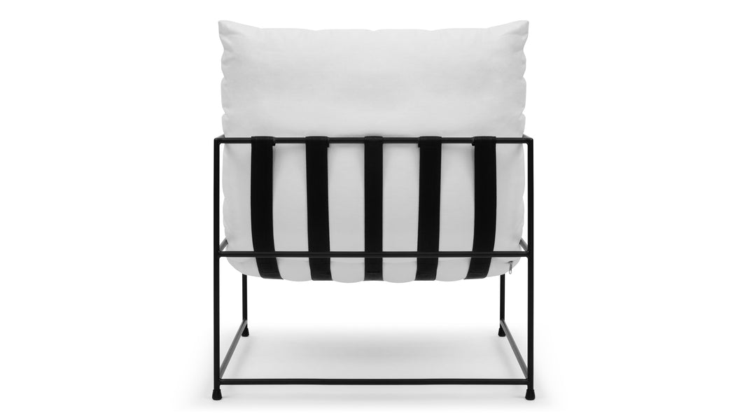 HudsonHudson - Hudson Lounge Chair, Snow White Linen
