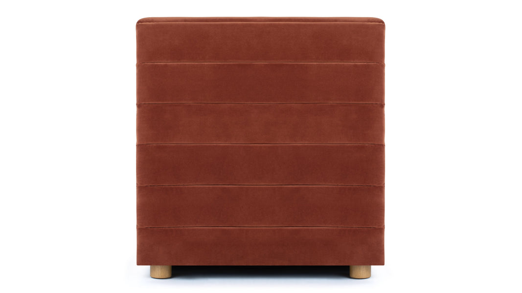 RhodosRhodes - Rhodes Lounge Chair, Ancho Velvet