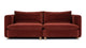 Morrell - Morrell - Morrell Two Seater Sofa, Garnet Velvet - Image 1