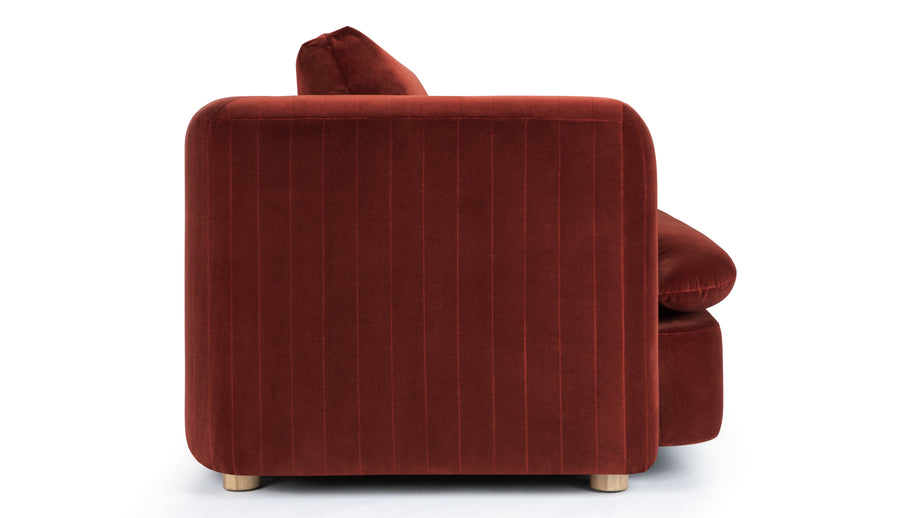 MorrellMorrell - Morrell Two Seater Sofa, Garnet Velvet