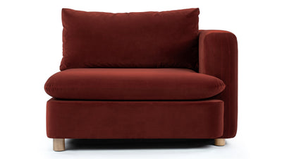 Morrell - Morrell - Morrell Module, Right Arm, Garnet Velvet - Image 1