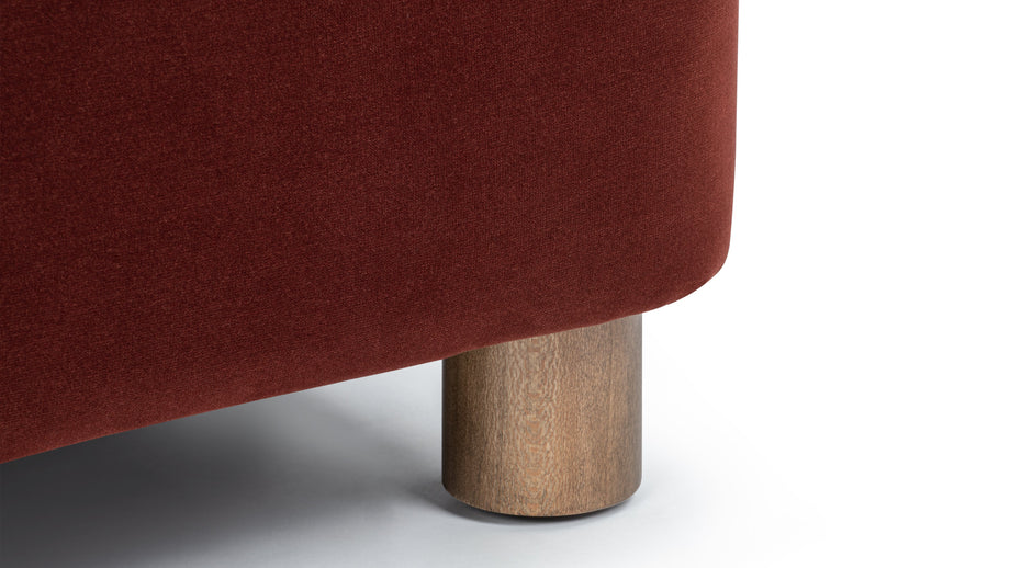 MorrellMorrell - Morrell Module, Armless, Garnet Velvet