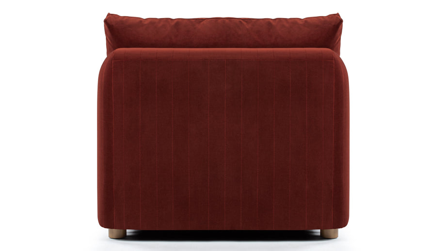 MorrellMorrell - Morrell Module, Armless, Garnet Velvet