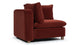 Morrell - Morrell - Morrell Module, Corner, Garnet Velvet - Image 2
