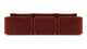 Morrell - Morrell - Morrell Sectional, Left Corner, Garnet Velvet - Image 4