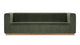 Theo - Theo - Theo Three Seater Sofa, Seaglass Velvet - Image 1