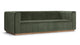 Theo - Theo - Theo Three Seater Sofa, Seaglass Velvet - Image 2