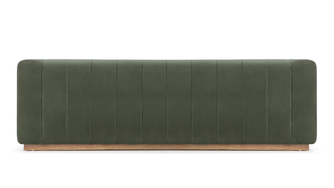 TheoTheo - Theo Three Seater Sofa, Seaglass Velvet