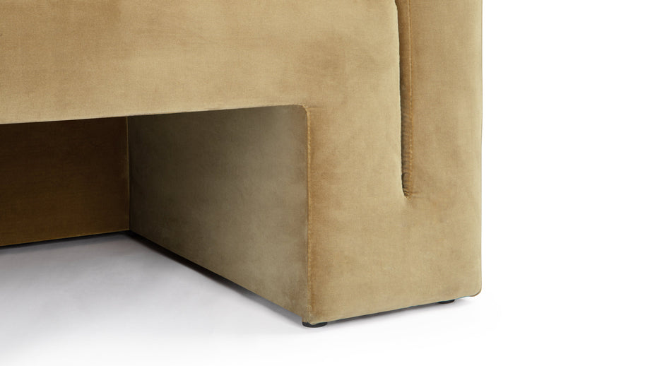 OlsenOlsen - Olsen Lounge Chair, Honey Velvet