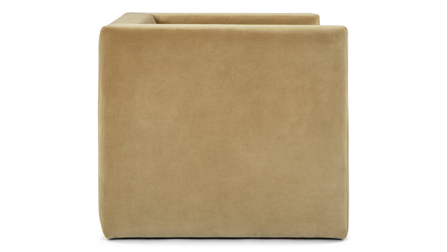 OlsenOlsen - Olsen Lounge Chair, Honey Velvet