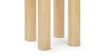 Amalfi - Amalfi - Amalfi Round Dining Table, Light Oak, 49in - Image 6