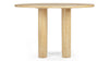 Amalfi - Amalfi - Amalfi Round Dining Table, Light Oak, 124cm - Image 2