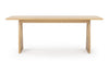 Noom - Noom - Noom Dining Table, Light Oak, 79in - Image 1