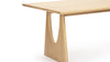 Noom - Noom - Noom Dining Table, Light Oak, 79in - Image 7