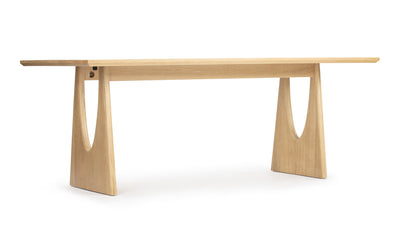 Noom - Noom - Noom Dining Table, Light Oak, 79in - Image 2