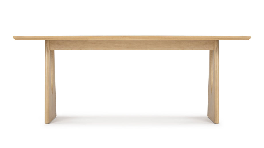 NoomNoom - Noom Dining Table, Light Oak, 79in