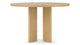 Arlon - Arlon - Arlon Round Dining Table, Light Oak, 122cm - Image 3