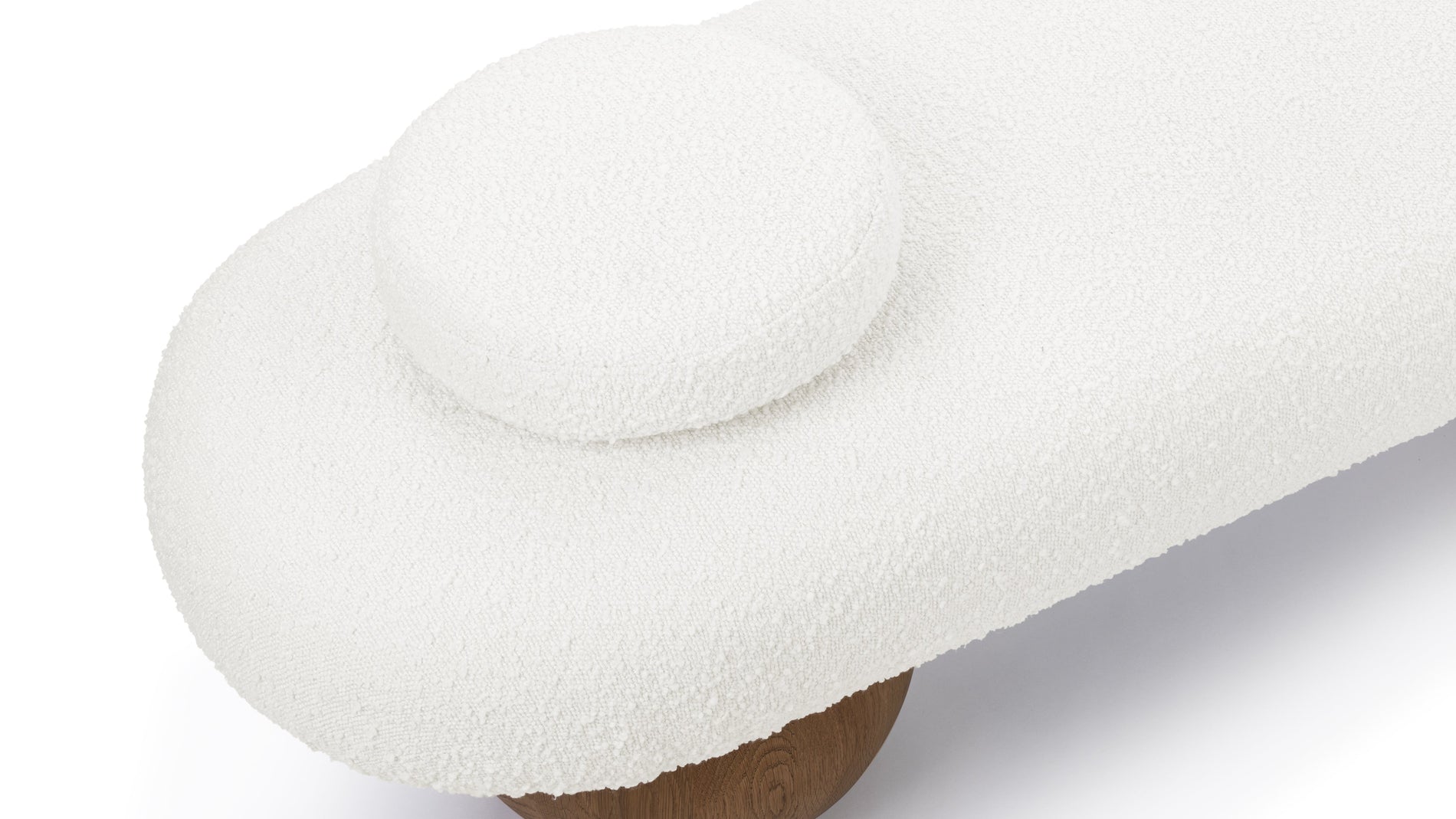 OdellOdell - Odell Bench, Warm White Boucle
