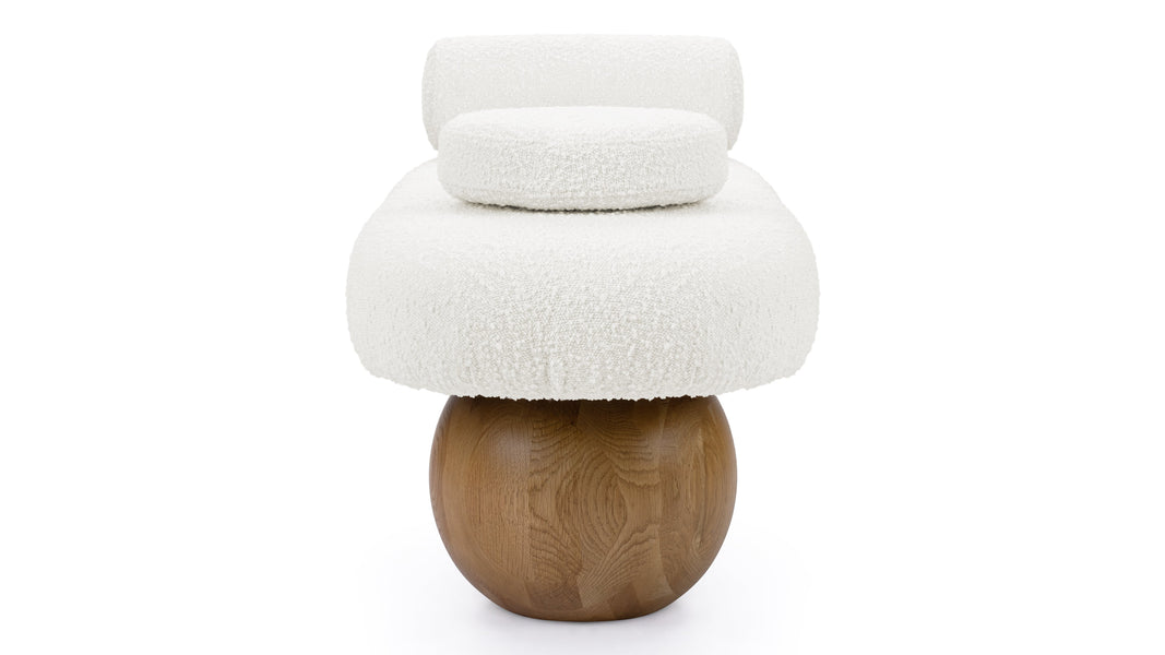 OdellOdell - Odell Bench, Warm White Boucle