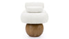 Odell - Odell - Odell Bench, Warm White Boucle - Image 3