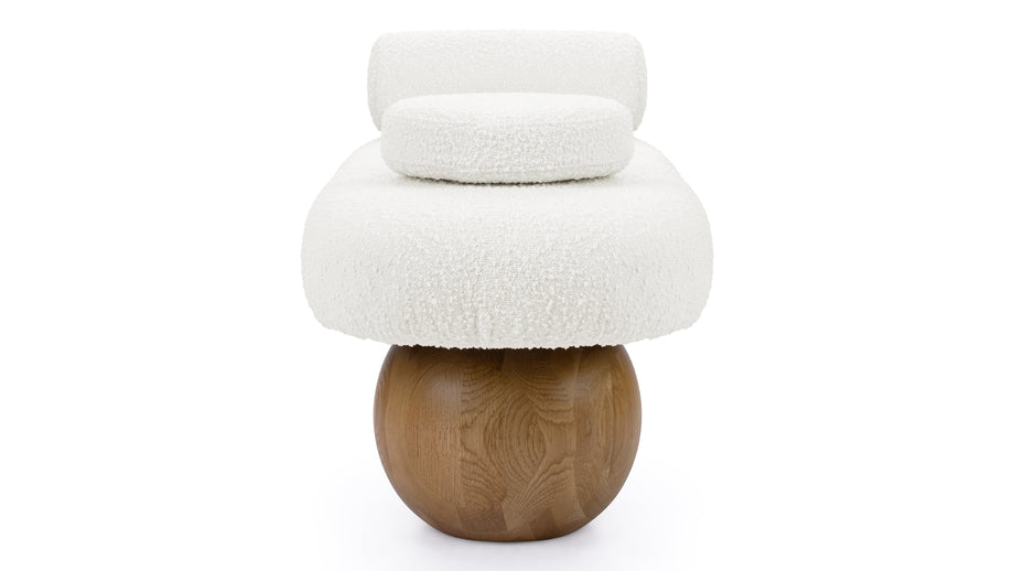 OdellOdell - Odell Bench, Warm White Boucle