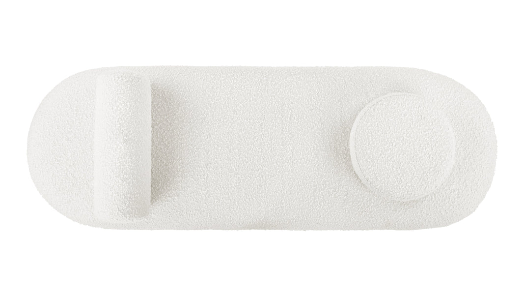 OdellOdell - Odell Bench, Warm White Boucle