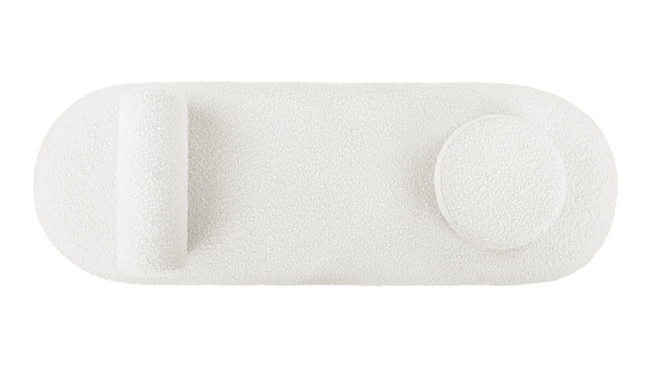 OdellOdell - Odell Bench, Warm White Boucle