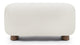 Jensen - Jensen - Jensen Ottoman, Warm White Boucle - Image 1