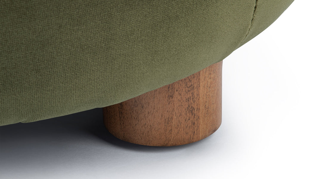 NinerNiner - Niner Ottoman, Fir Green Velvet