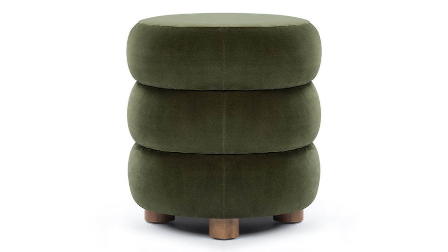 NinerNiner - Niner Ottoman, Fir Green Velvet