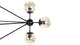 Moto - Moto - Moto Chandelier, Large, Smoked Glass and Black - Image 8