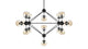 Moto - Moto - Moto Chandelier, Large, Smoked Glass and Black - Image 1