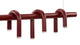 Envie - Envie - Envie Ceiling Lamp, Red - Image 7