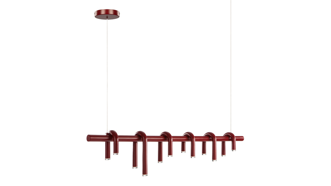 EnvieEnvie - Envie Ceiling Lamp, Red