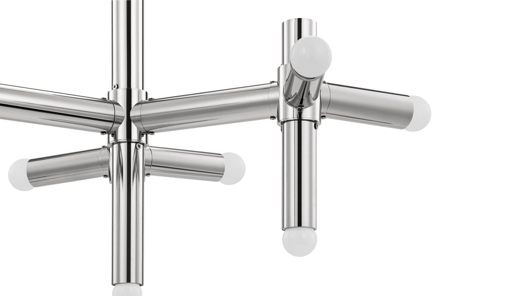 ModaModa - Moda Chandelier, Chrome