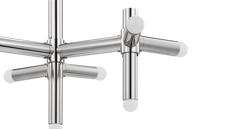 ModaModa - Moda Chandelier, Chrome
