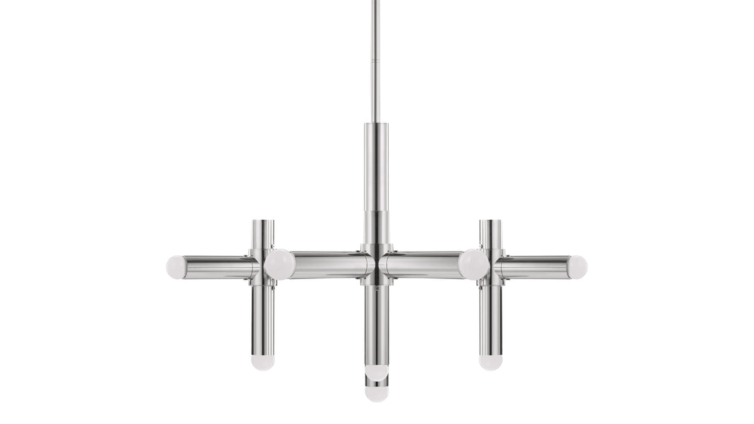 ModaModa - Moda Chandelier, Chrome