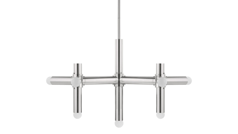 ModaModa - Moda Chandelier, Chrome